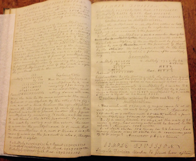 One of Dudley Leavitt's notebooks to be transcribed through the Citizen Archivist project