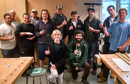 Sustainable Product Design Class Goes Home for the Holidays
