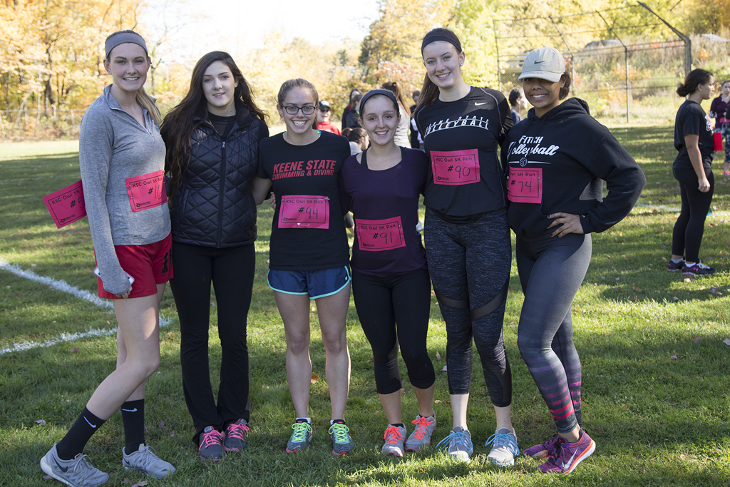 Participants in the Owl 5K Fun Run. Photo by Lynn Roman