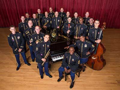 The internationally acclaimed Jazz Ambassadors of the U.S. Army Field Band based in Washington, D.C., will continue its long tradition of presenting free public concerts when it performs Friday, November 4, at 7:30 p.m. in the Main Theatre of the Redfern Arts Center