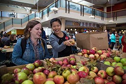 Keene State’s Localvore lunch that features a menu made entirely of locally sourced foods