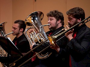 Sax and Brass Ensembles.