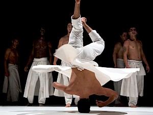 La Compagnie Hervé Koubi performs a whirling dervish of high energy dance on Oct. 21