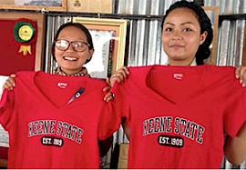 We’re Coming to Keene State – from Nepal!