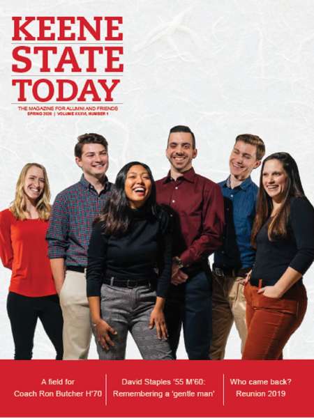 Keene State Today cover Spring 2020