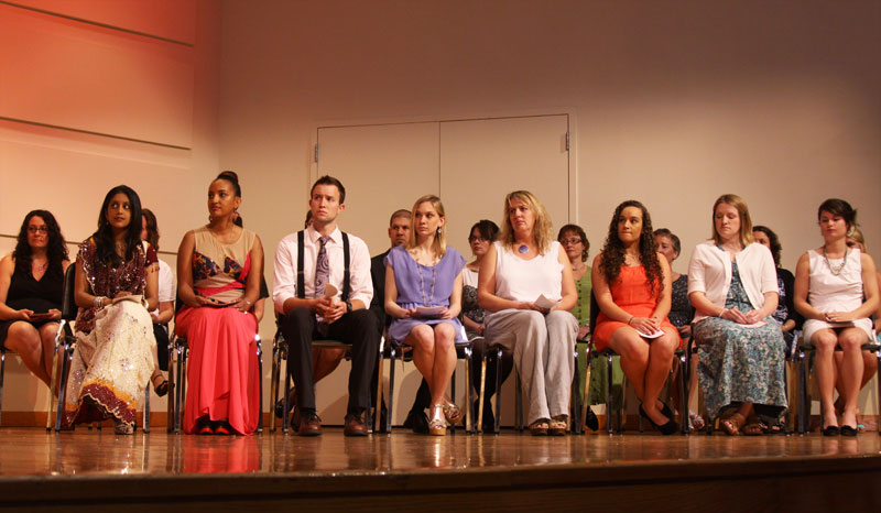 Nursing Pinning Ceremony 2013