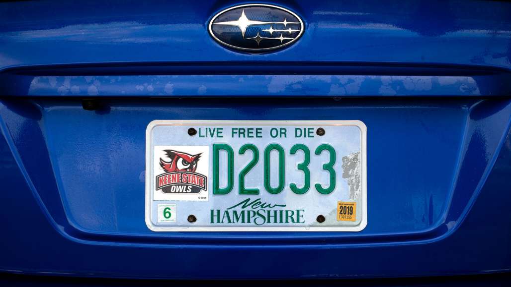 Owl License Plate