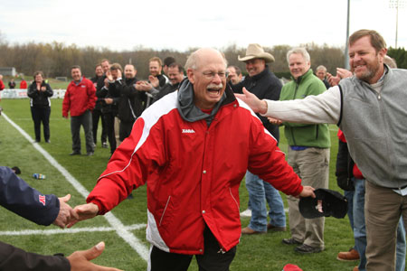 Coach Butcher says his goodbye