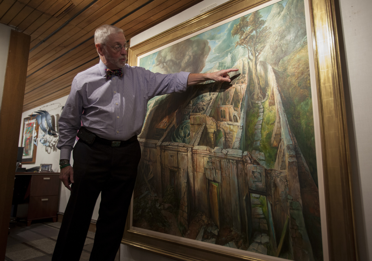 Bernard Pucker discusses Holocaust survivor Sam Bak’s, Pardes Revisited. The Pucker Gallery, Boston, MA.