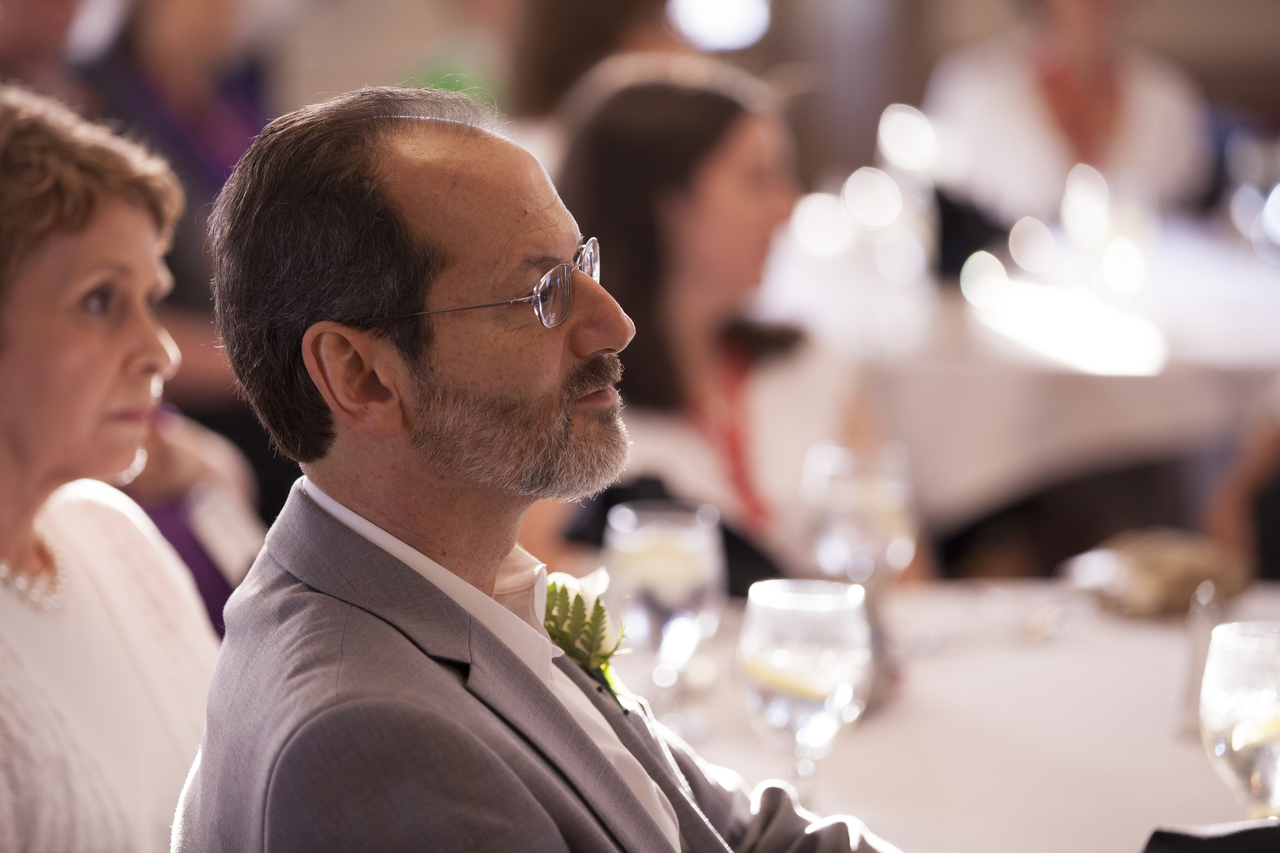 Dr. James Grubman being honored during the Summer Institute for his work and contributions to the success of the mission of the Cohen Center.