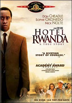 The film Hotel Rwanda will be shown and discussed on March 30.