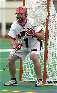 Matt Johnson finished fourth in  NCAA Division III in goals against  average  and led the nation in save percentage.