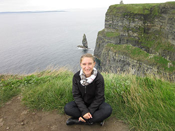 Courtney Duff in Ireland