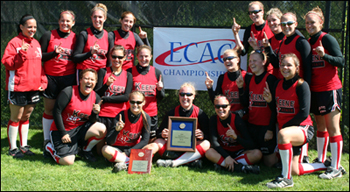 The ECAC Division III New England champs. (Photo courtesy of  Brandeis University)