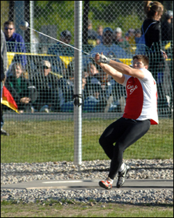 Hammer  thrower Bryan Kolacz