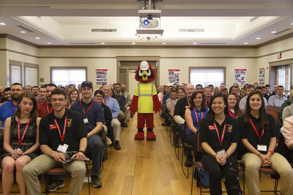 The American Society of Safety Engineers (ASSE) Professional Development Conference gets a visit from Hootie.