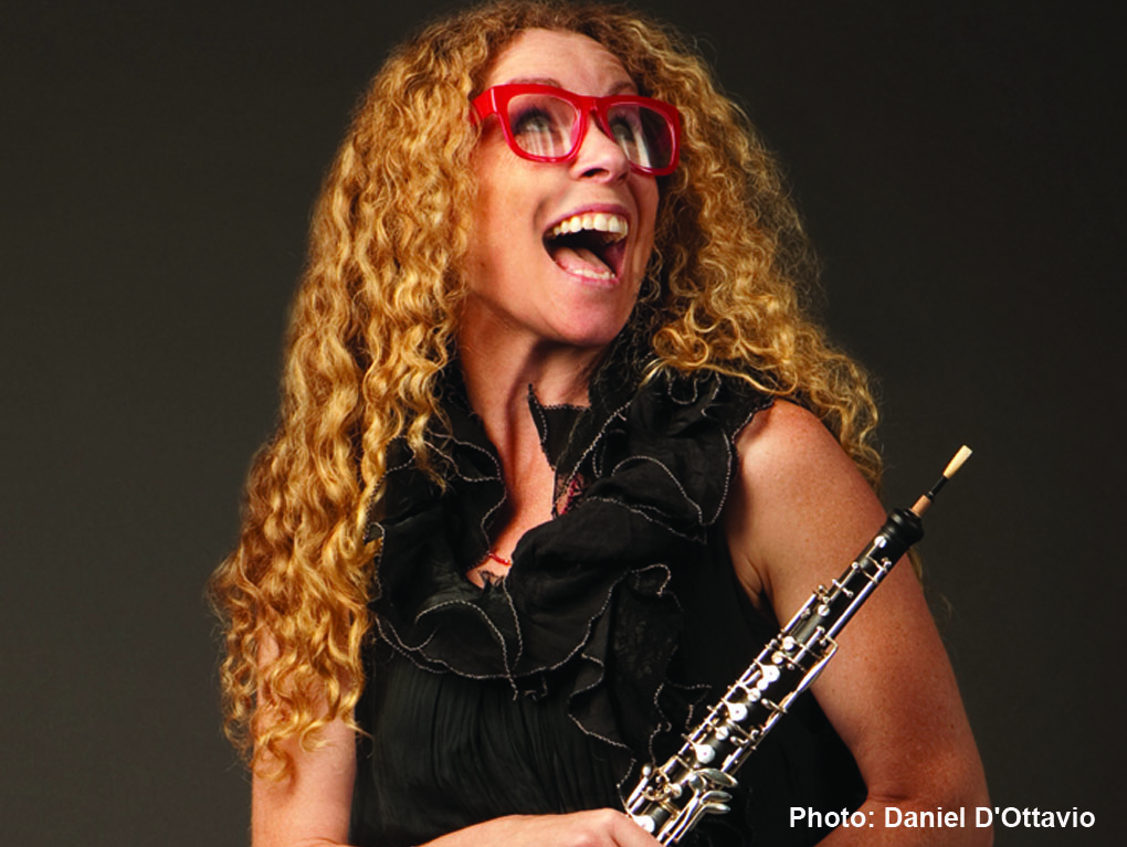 Keve Wilson, oboe, is one of the 20 musicians that perform with AME.