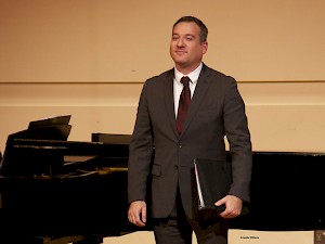 Daniel Carberg will be the featured vocalist during the Sept. 27 Faculty Artists Recital.