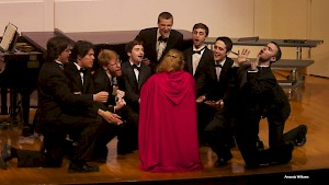 Sandra Howard directs the Chamber Singers.