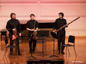 Students compose original music which is performed at these recitals.