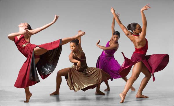 The acclaimed dancers of Philadanco. Photo by Lois Greenfield.