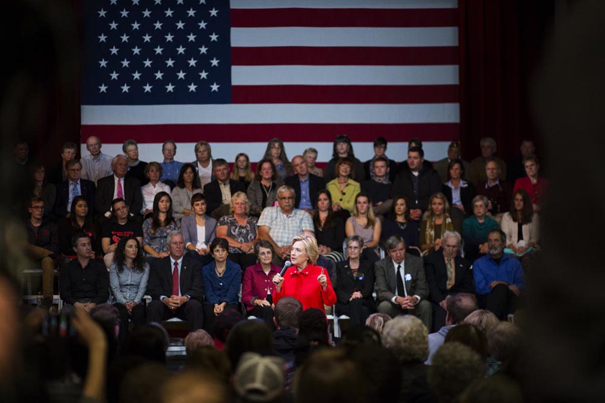 Hillary Clinton visits Keene State