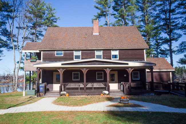 College Camp Front Porch