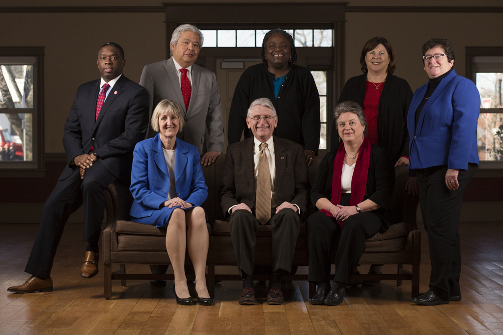 The Keene State College Cabinet. Photo by Will Wrobel