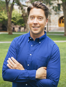 Marcus Soutra ’06, president of Eye to Eye