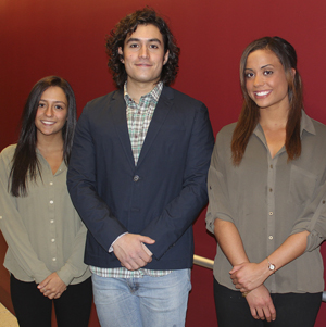 Amanda Pires, Shane Piesik,  and Angela Silveri