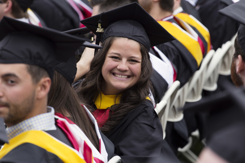 Commencement 2016. Photo by Will Wrobel.