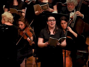 Students sings a range of repretoire.