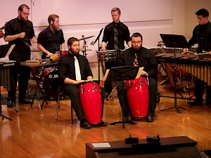 Percussion Ensemble performs Dec. 1.