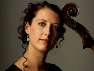 Rebecca Hartka, viola, performs as a duo.