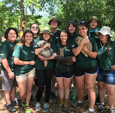 Making a difference at Possumwood Acres Wildlife Sanctuary in Hubert, NC