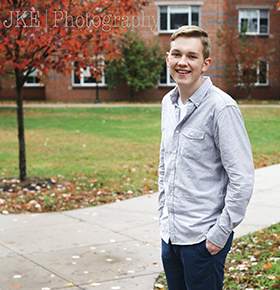 Communication and Film major Dan Stavens