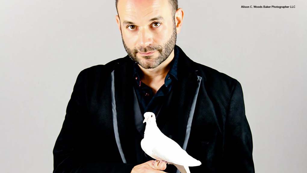 Jason Purdy performs a magic show for the entire family on Oct. 7.