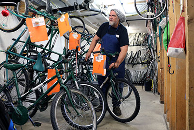 Marcus McCarroll, Green Bikes Coordinator