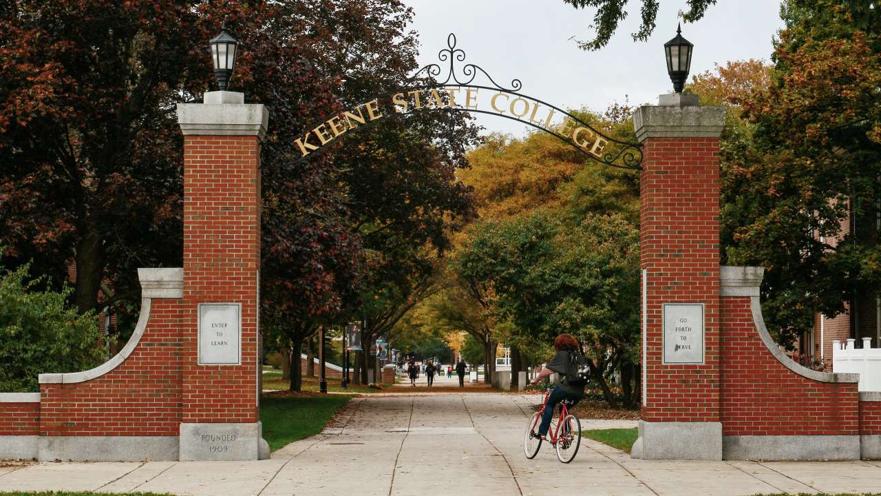 keene state college campus tour