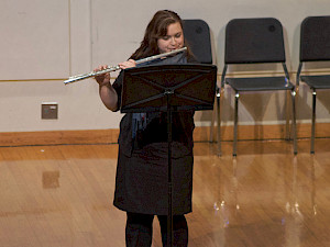 Flute Ensemble performance