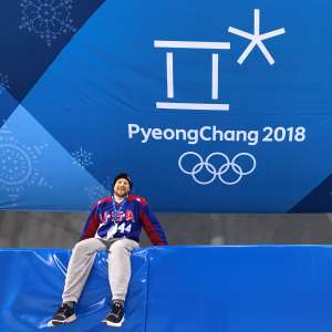 Tyler Dabrowski '13 at the Pyeongchang Olympics