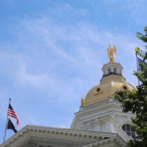 The New Hampshire State House Dome