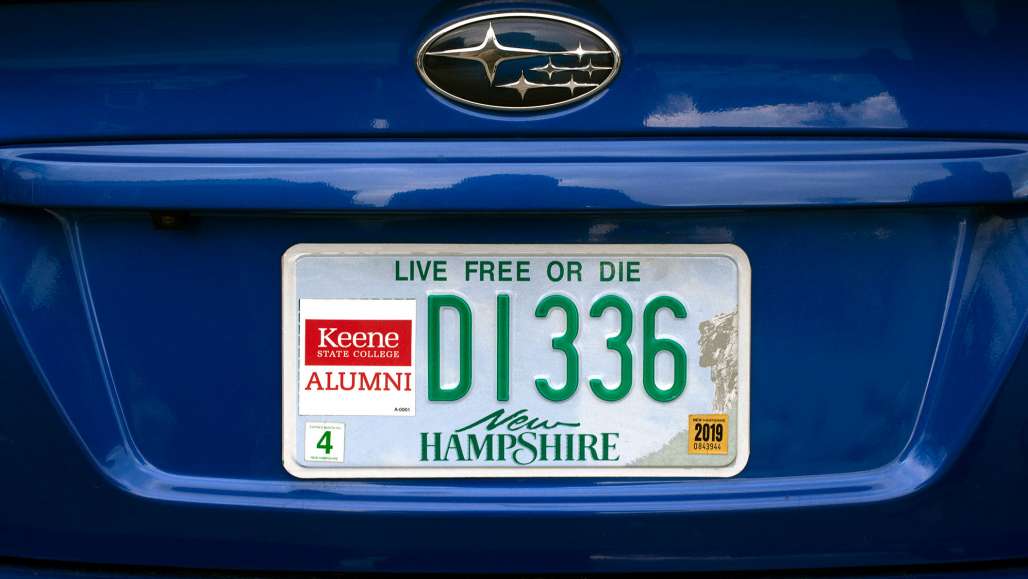 KSC Alumni License plate