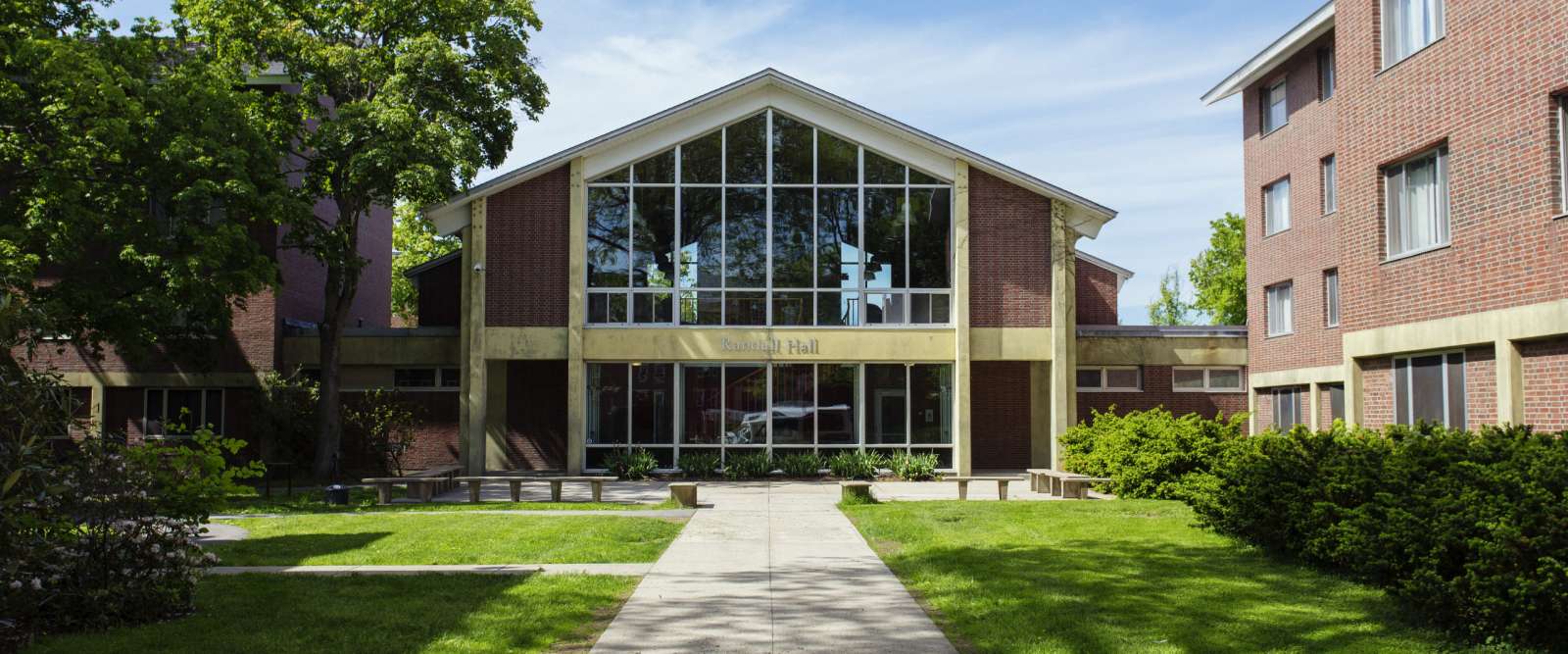 Randall Hall, exterior