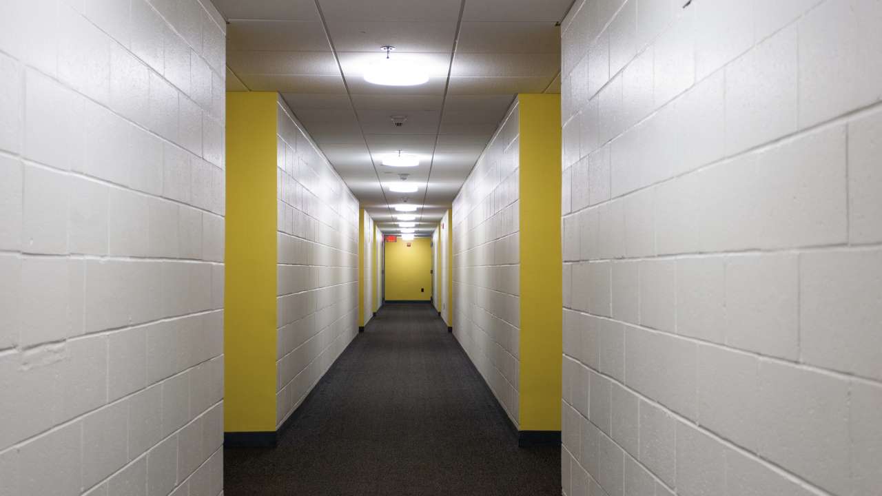 Holloway Hall hallway