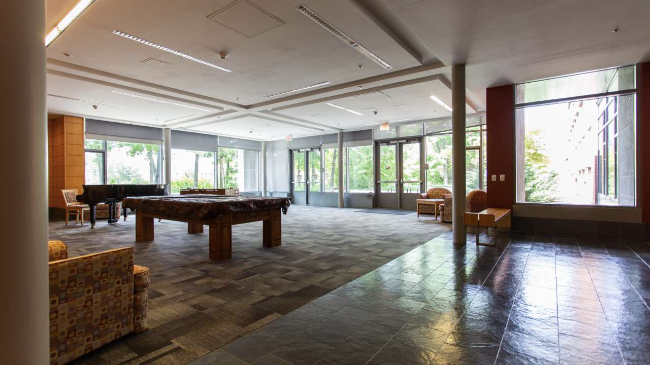 Pondside III recreation room