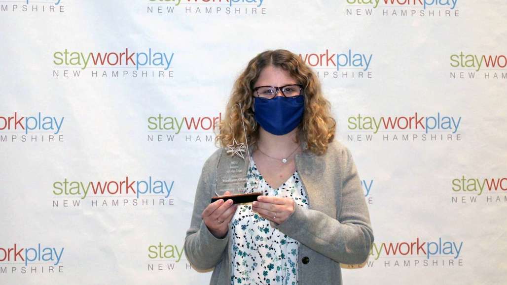 Maddy Olsen '20 Stay Work Play Intern of the Year