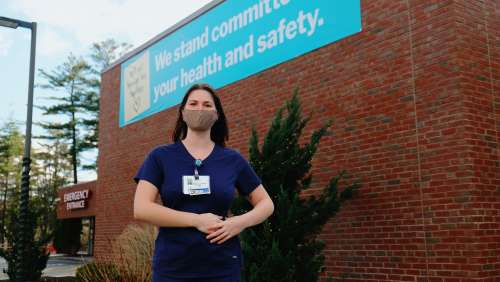 Nursing Graduate on the Frontlines of COVID-19