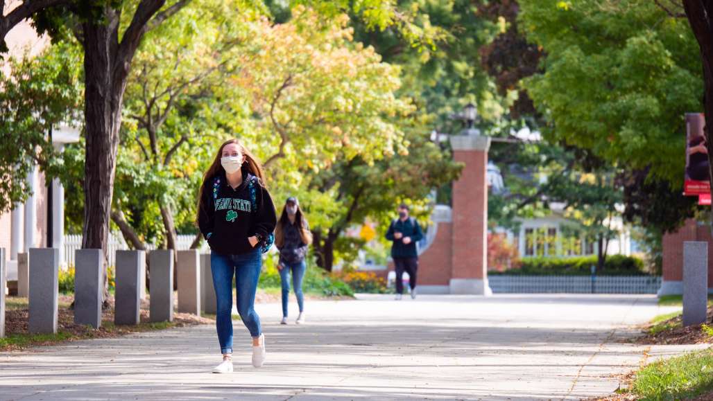 students on Appian way