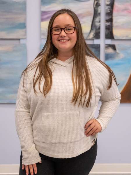 Allison Whitehead '21 visits Keene State during Alumni Weekend 2021